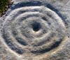 cup and ring marked rock